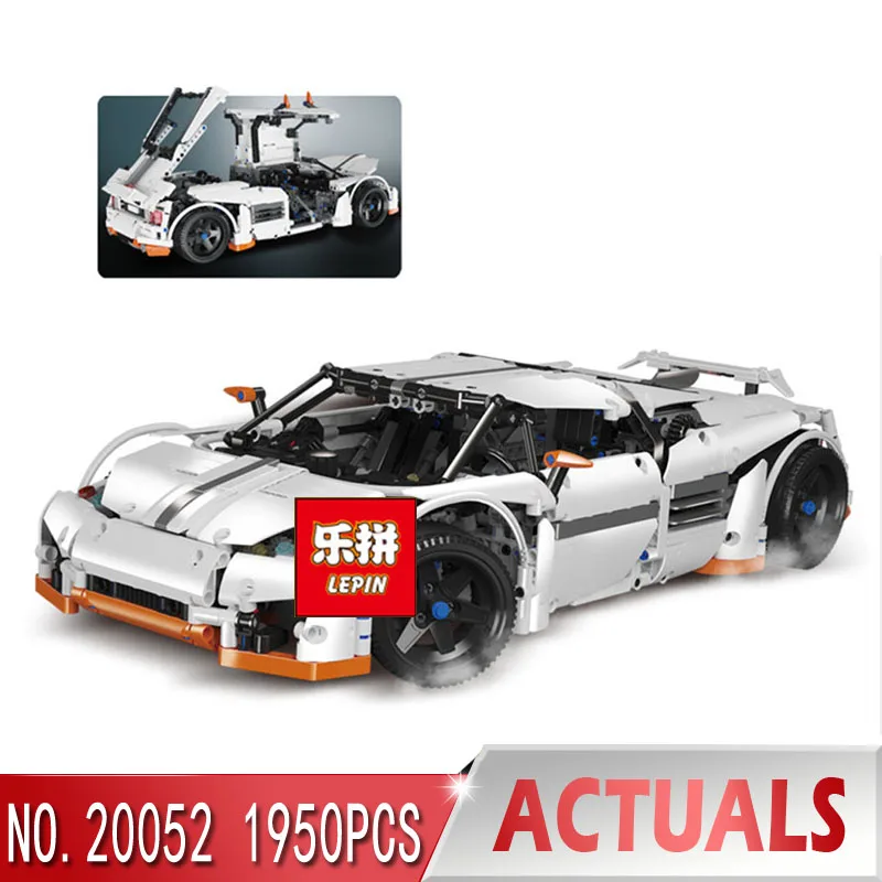 

IN STOCK Lepin 20052 The Predator Supercar Set MOC-2811 Assemblage Technic Series DIY Building Blocks Bricks as Educational Toys
