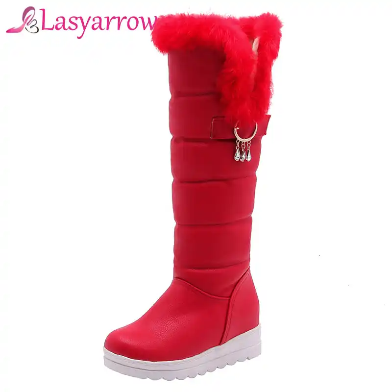 knee high winter boots waterproof