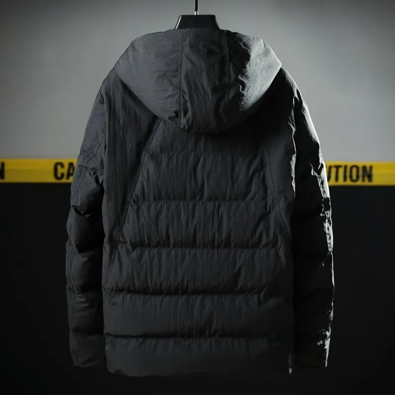 Varsanol Зимняя Толстая куртка парка для мужчин новая брендовая одежда с отложным воротником мужские парки с карманами-20 градусов пальто