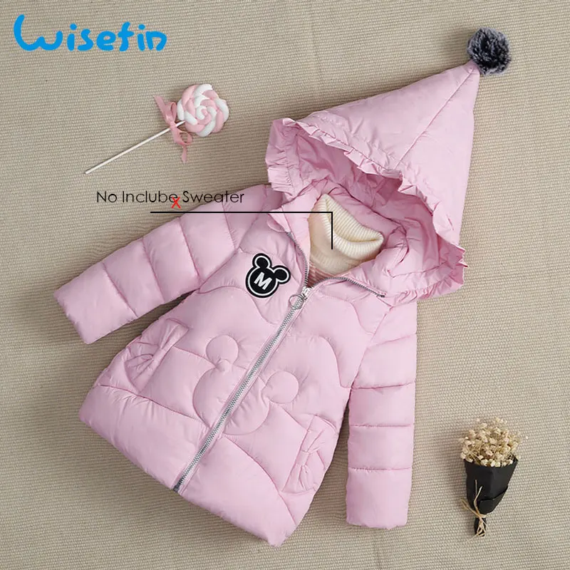 

Wisefin Toddler Girl Coats Kids Winter Warm Winter Jackets And Coat For Children Girl Thicken Hoodie Outwear Jacket Kids Clothes