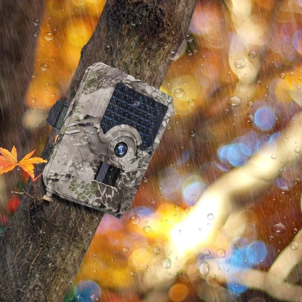 PR200 наружная 49 шт. ИК-светодиоды Водонепроницаемая Противоугонная Следовая камера автоматический мониторинг охотничья камера