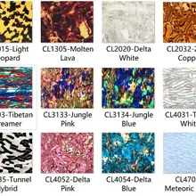 600 мм x 600 мм x 3,0 мм(Д x Ш x т), разноцветные акриловые(ПММА) двухсторонние целлулоидные листы-4 шт./партия