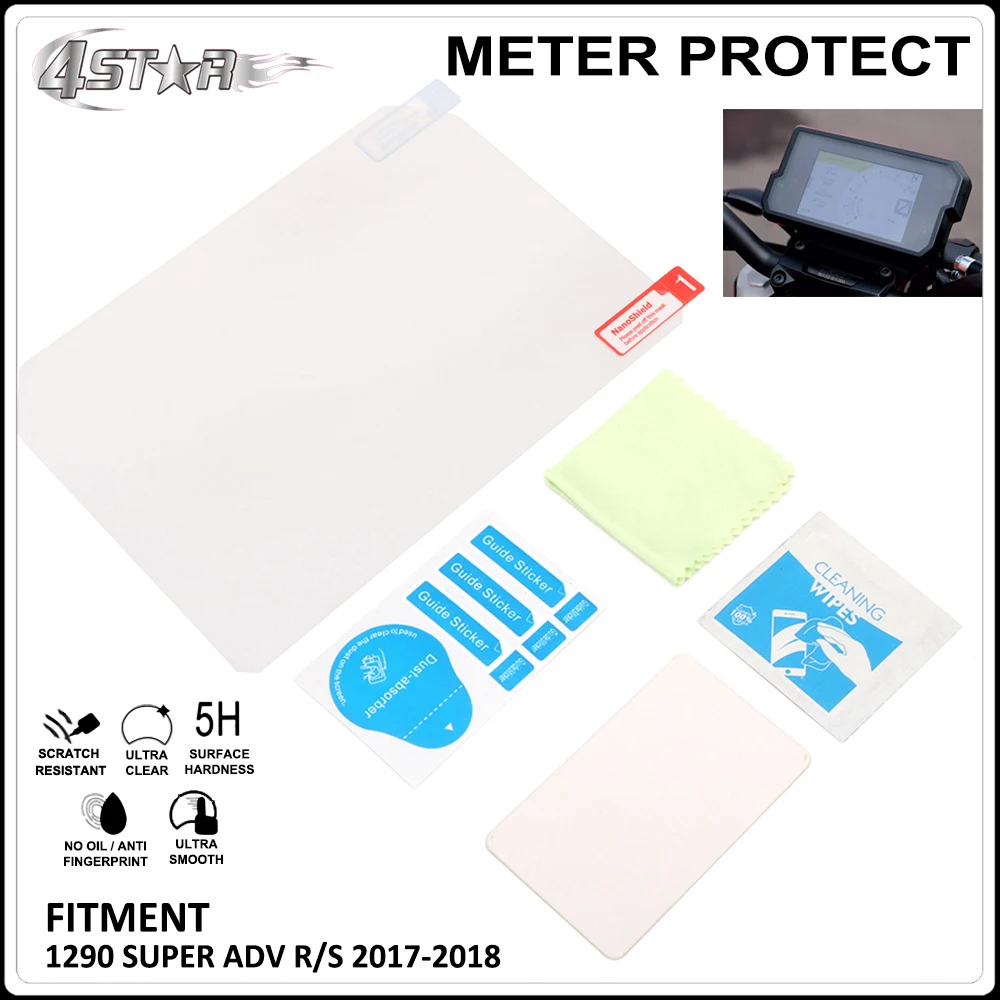 

Motorbike Speedometer Film Protection Meter Table Screen For KTM RCR RC8R 08-18 SUPER ADC 1050 1090 1190 1290 Duke 690 200 390