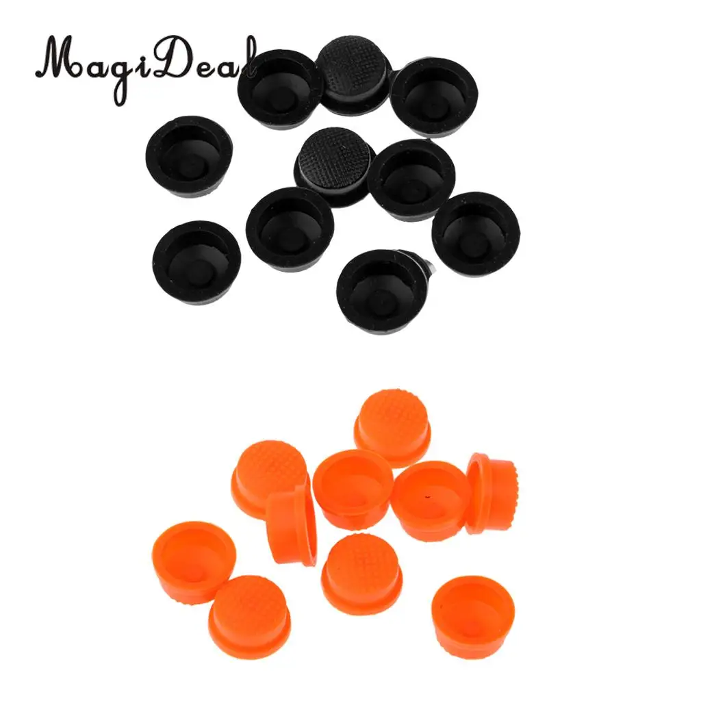 10pcs LED Flashlight Tail Rubber Switch Button Cover Cap Outdoor Torch Lamp Light handheld light