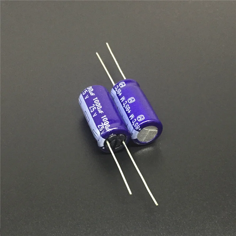 

10pcs 1000uF 25V M Series 10x20mm High Quality 25V1000uF Audio Grade Aluminum Electrolytic capacitor