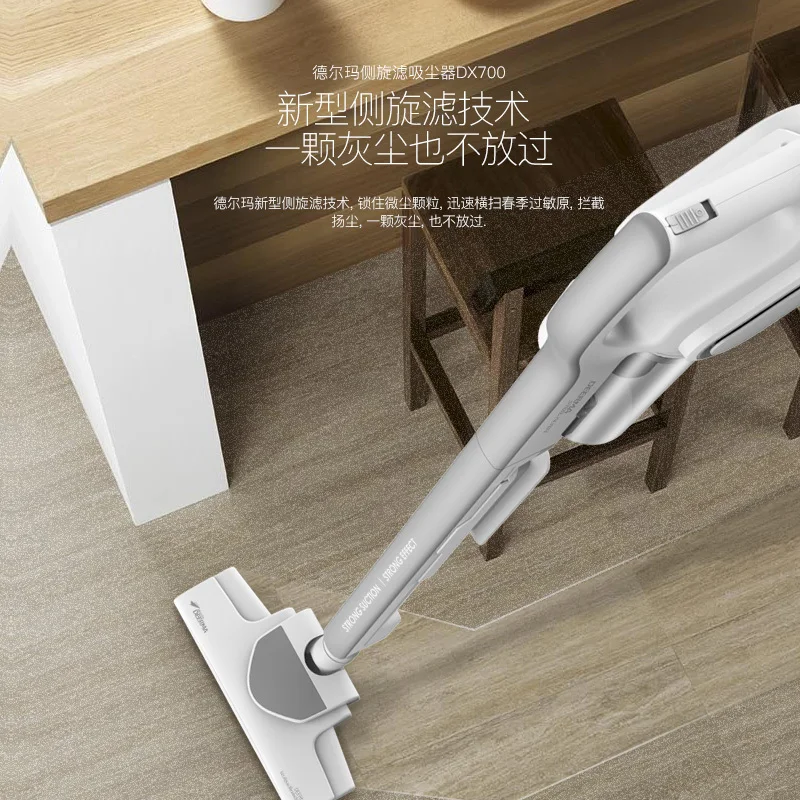 Xiaomi Mijia Deerma Мини Ручной пылесос Бытовая прочность пылесборник домашний аспиратор Dx700