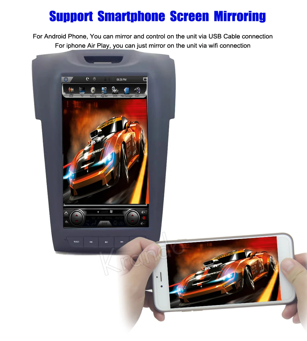 Top Krando Android 6.0 11.6" Vertical screen tesla style car radio audio player for Chevrolet S10 Isuzu D-Max 2012 multmedia system 4 Top Krando Android 6.0 11.6" Vertical screen tesla style car radio audio player for Chevrolet S10 Isuzu D-Max 2012 multmedia system 4