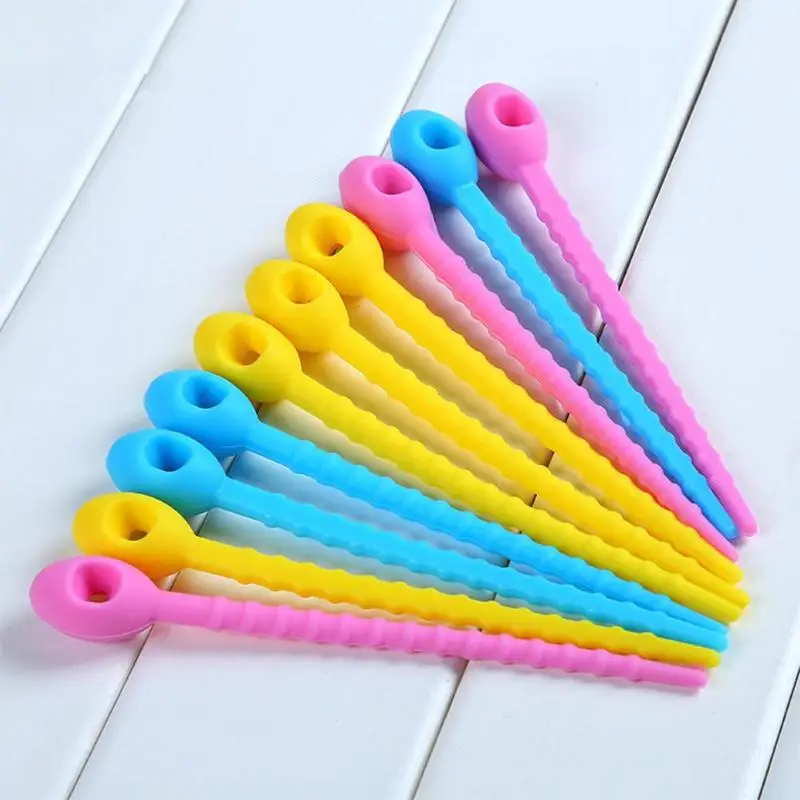

Food Silicone Kitchen Storage Beam Snack Seal Sealing Food Fresh Wrap Clips Sealer Clamp Flexible Seal Pour Food Bag Clip