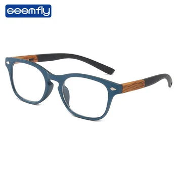 

Seemfly Wood Grain Reading Glasses for Women Men Fashion Presbyopia Presbyopic Eye Glasses Male Feamle Diopter + 1.50 2.5 3.5