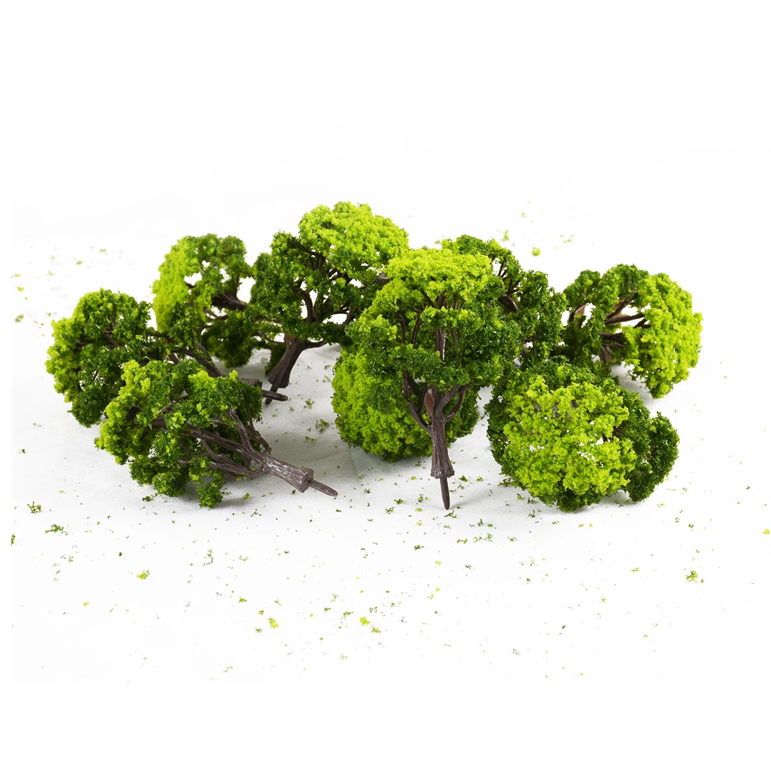 10 шт. см сосны модель уличного парка поезд ландшафт для железной дороги HO N весы