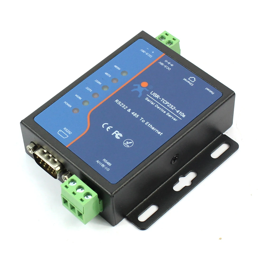 Блок питания Q18039 RS232 RS485 к TCP/IP конвертер серия Ethernet последовательный сервер