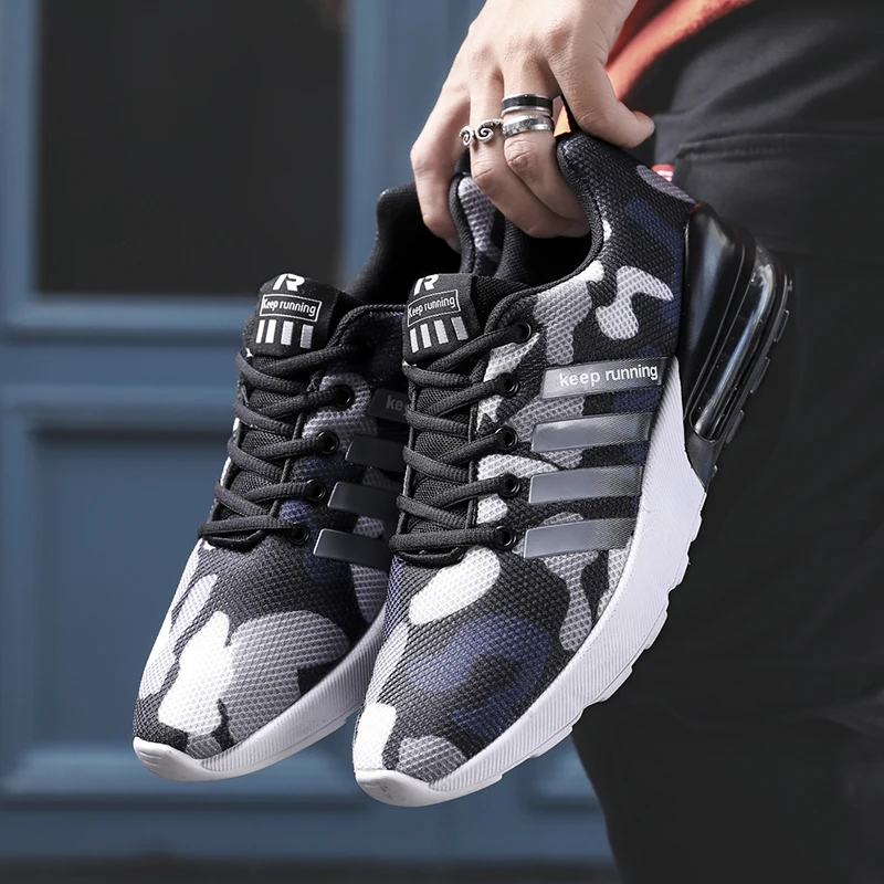 2019 New Man air cushion Sneakers for Men Black Running Shoes Jogging Walk Breathable Mesh Sport Shoes Male Footwear Trainer 2019 New Man air cushion Sneakers for Men Black Running Shoes Jogging Walk Breathable Mesh Sport Shoes Male Footwear Trainer