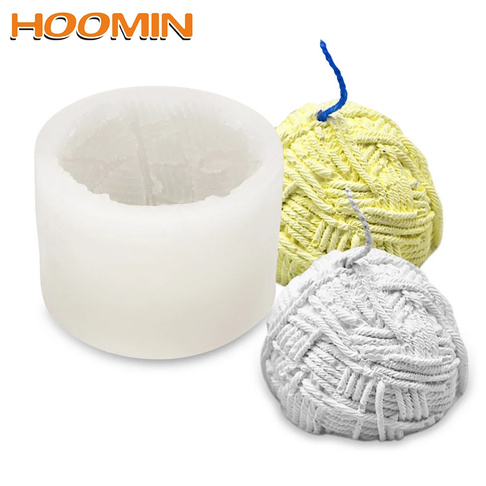 HOOMIN силиконовая форма для торта DIY 3D пряжи шарика кухонные аксессуары инструмент