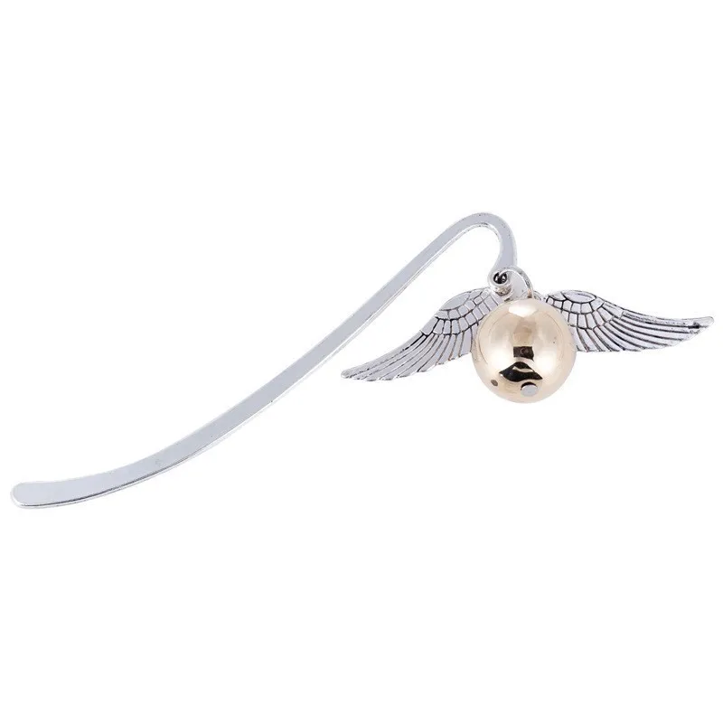 

Ellen Brook 1 Pieces Gold Best Gift for Reader Snitch Harry Bookmark Charm Bookmark - Harry Potter Bookmark Gift