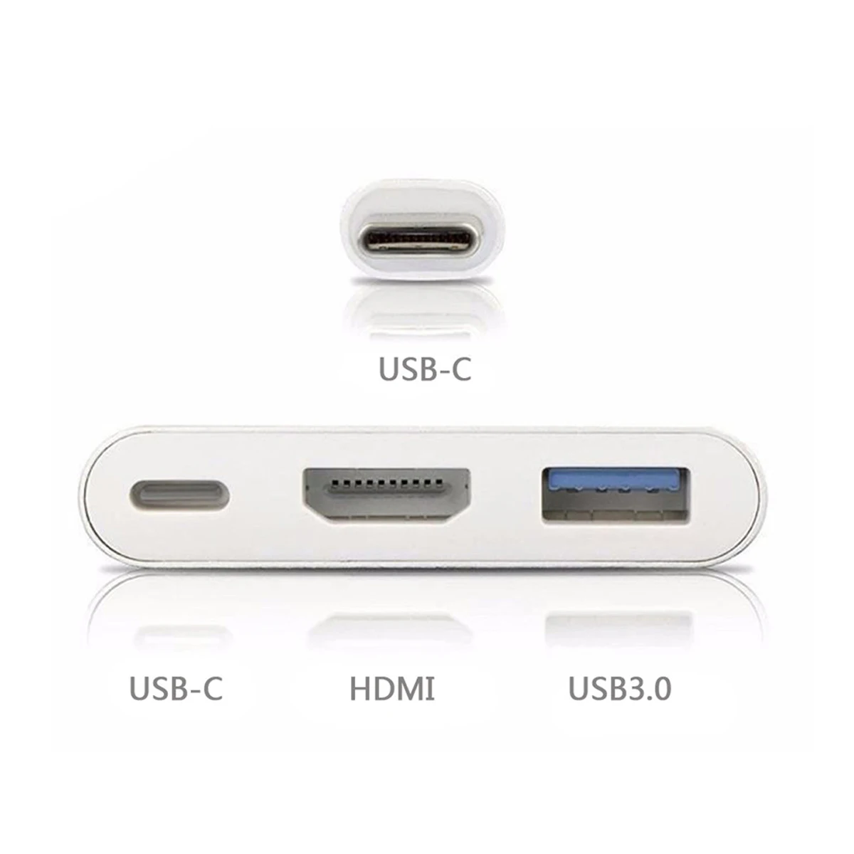 CYDZ USB-C USB 3,1 type C к HDMI цифровой AV и USB OTG и USB-C Женский адаптер зарядного устройства