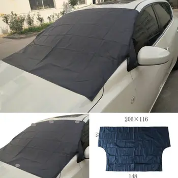 

Black Car Windshield Cover Magnet Window Sun SnowFrost Shade Visor Protector Shied UK