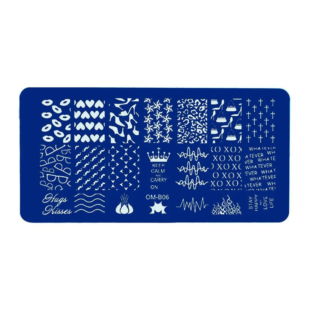 

New Women Fashion Nail Art Manicure 3D Decoration Nail Glitter As the picture shown Art Prints Template