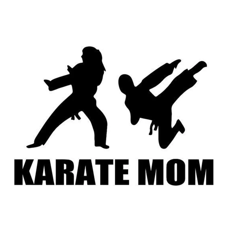 Karate Mom домашний декор для автомобиля грузовика женственное творчество