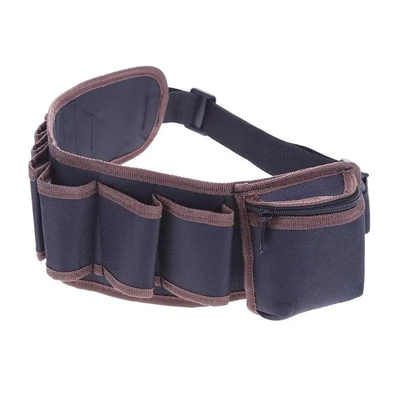 Multifuncional cintura cinturón bolsa de herramientas, electricista Oxford impermeable Kit de herramientas bolsillos herramientas para electricistas bolsa de almacenamiento