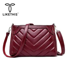 LIKETHIS Women Crossbody Bag Wild Shoulder Bag New Arrival PU Leather Women Fashion Messenger Bag Simple Design Small Female Hot LIKETHIS Women Crossbody Bag Wild Shoulder Bag New Arrival PU Leather Women Fashion Messenger Bag Simple Design Small Female Hot