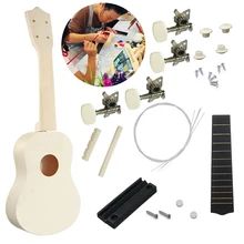 DIY Ukulele Kit Handmade Hawaii Ukulele Kit Musical Instrument Toy Hawaii Guitars Development Toys for Kids