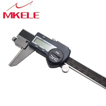 

0-200mm Tube Thickness Digital Vernier Caliper High-Accuracy Digital Micrometer IP54 Waterproof Free Shipping