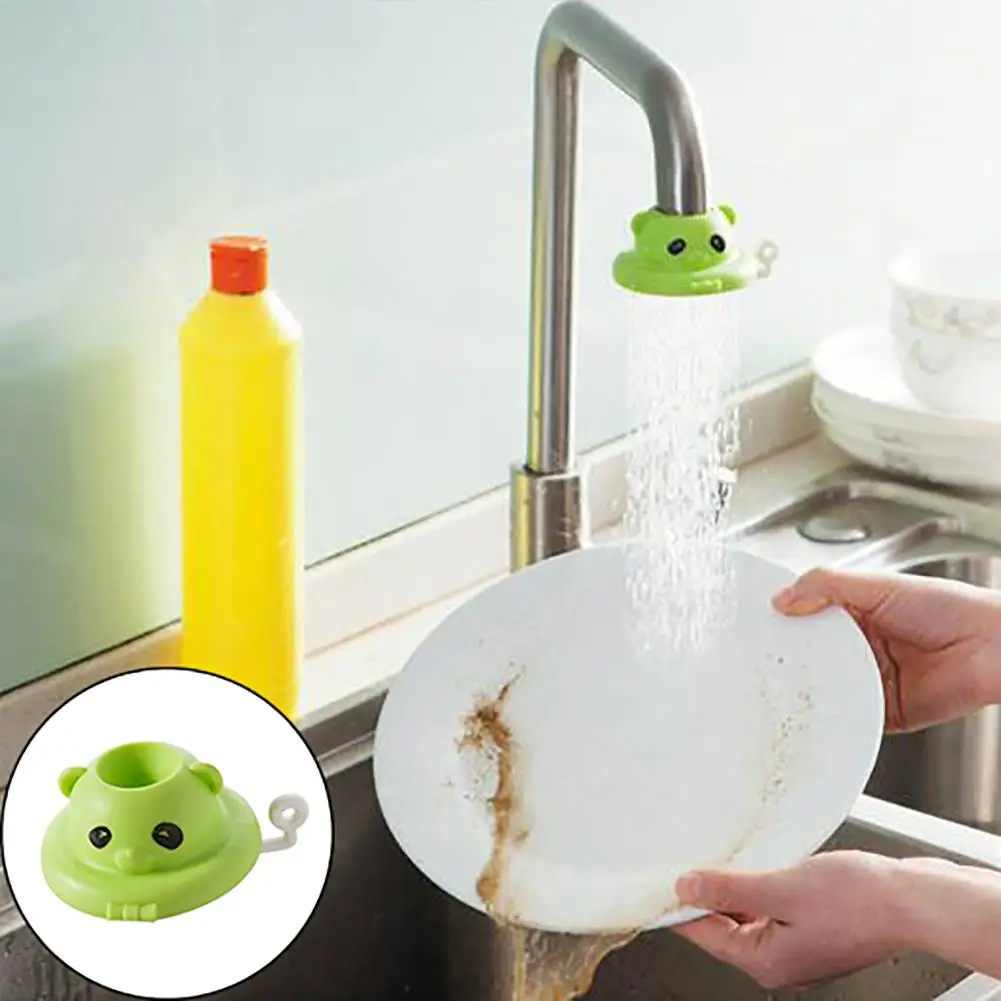 

Anti-Splash Shower Bathroom Faucet Water Saving Cute Sprayer Tap Head Extender