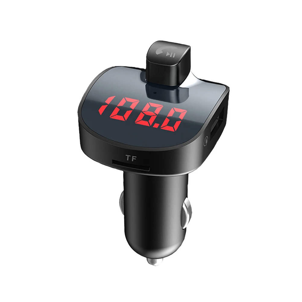 

1Pc FM Player Multi Function Bluetooth Connect USB Connect TF Card Audio Player MP3 Player Media Player Automobiles Accessories