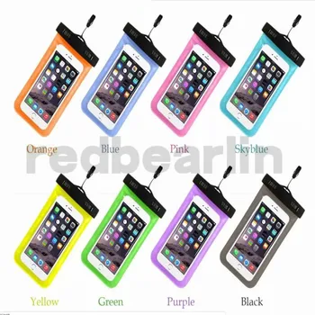 

Dry Bag Waterproof case bag PVC Protective universal Phone Bag Pouch With Compass Bags For Diving Swimming For smart phone