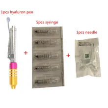 Горячая регулируемая ручка с гиалуроновой кислотой высокого давления для защиты от морщин/подъема губ гиалурон пистолет распылитель гиалурон ручка