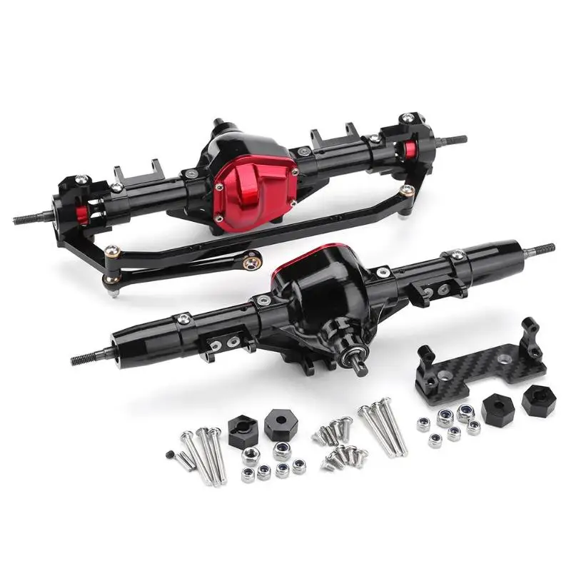

2pcs Metal Front Rear Axial for AXIAL for SCX10 for D90 RC Crawler Car Vehicle 1/10 Truck RC Cars Accessoires Toys for Children