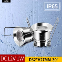 Spot Bathroom waterproof 12V Built-in led spotlight IP65 embedded ceiling laminate focus light bathroom mini downlight Spot Bathroom waterproof 12V Built-in led spotlight IP65 embedded ceiling laminate focus light bathroom mini downlight