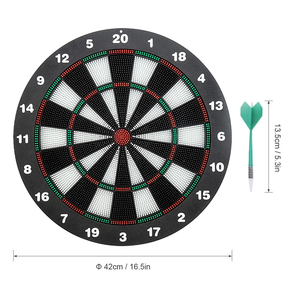 Безопасный пластиковый дартс игровой Дартс с 6 щетинами без ШТАПЕЛЯ Bullseye