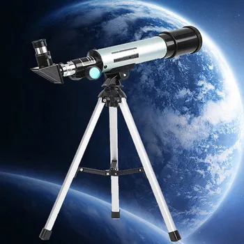 

Kids Lightweight Astronomical Telescope with Tripod Astronomical Refractor Telescope for Astronomical Beginners Sky Star Gazing