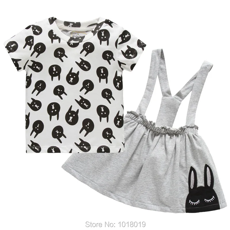 

New 2019 Summer Baby Girl Clothes Set Brand Quality 100% Cotton Children Kids Short Sleeve Dress Legging Clothing Set Bebe Girls