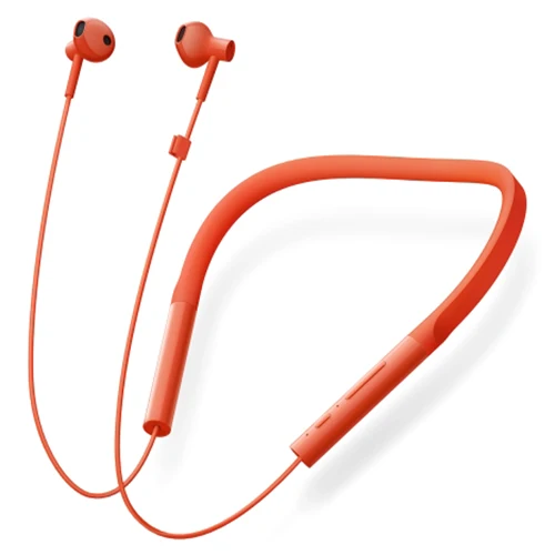 Новинка Xiaomi ожерелье Bluetooth наушники беспроводные с микрофоном и встроенным
