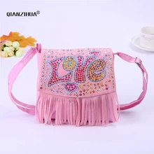 Cute Kids Children Mini Handbags Words Sequins School Bags For Girls Tassel Crossbody Shoulder Bags Baby Clutch Messenger Bag Cute Kids Children Mini Handbags Words Sequins School Bags For Girls Tassel Crossbody Shoulder Bags Baby Clutch Messenger Bag