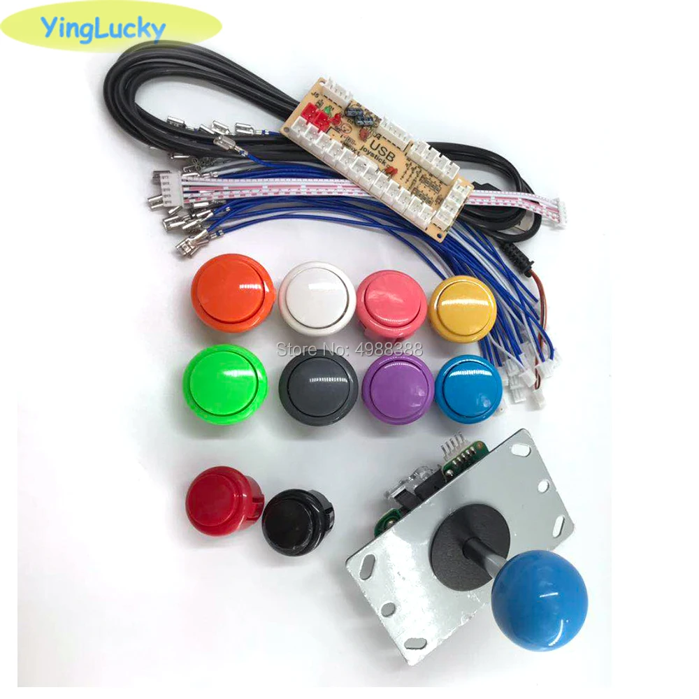Набор для копирования SEIMITSU аркадная sanwa & jlf tp 8yt obsf 24 30 мм с нулевой задержкой