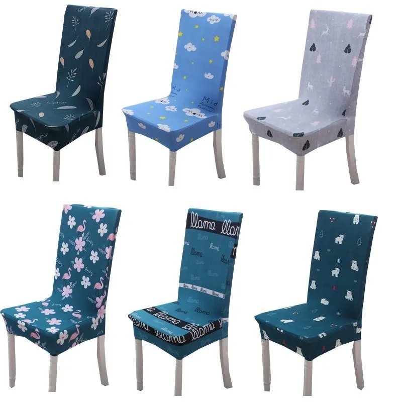 

1PC New Arrival Chair Cover Stretch Elastic Restaurant For Weddings Banquet Folding Dinner Backrest Removable Seat Case