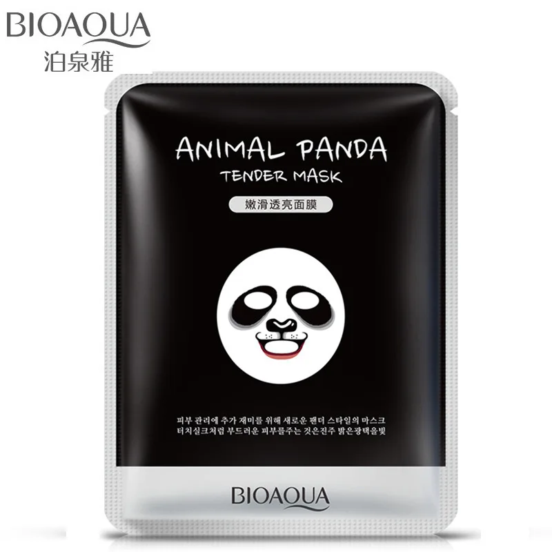 Bioaqua Creative Animal Face Masks Skin Care Sheep/panda/dog/tiger Shape Facial Mask Moisturizing