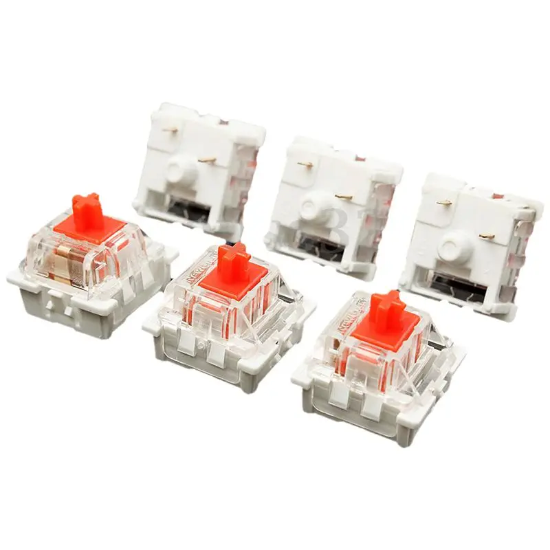 10 шт. пластик для вишневого красного цвета 3 Pin MX RGB механический переключатель