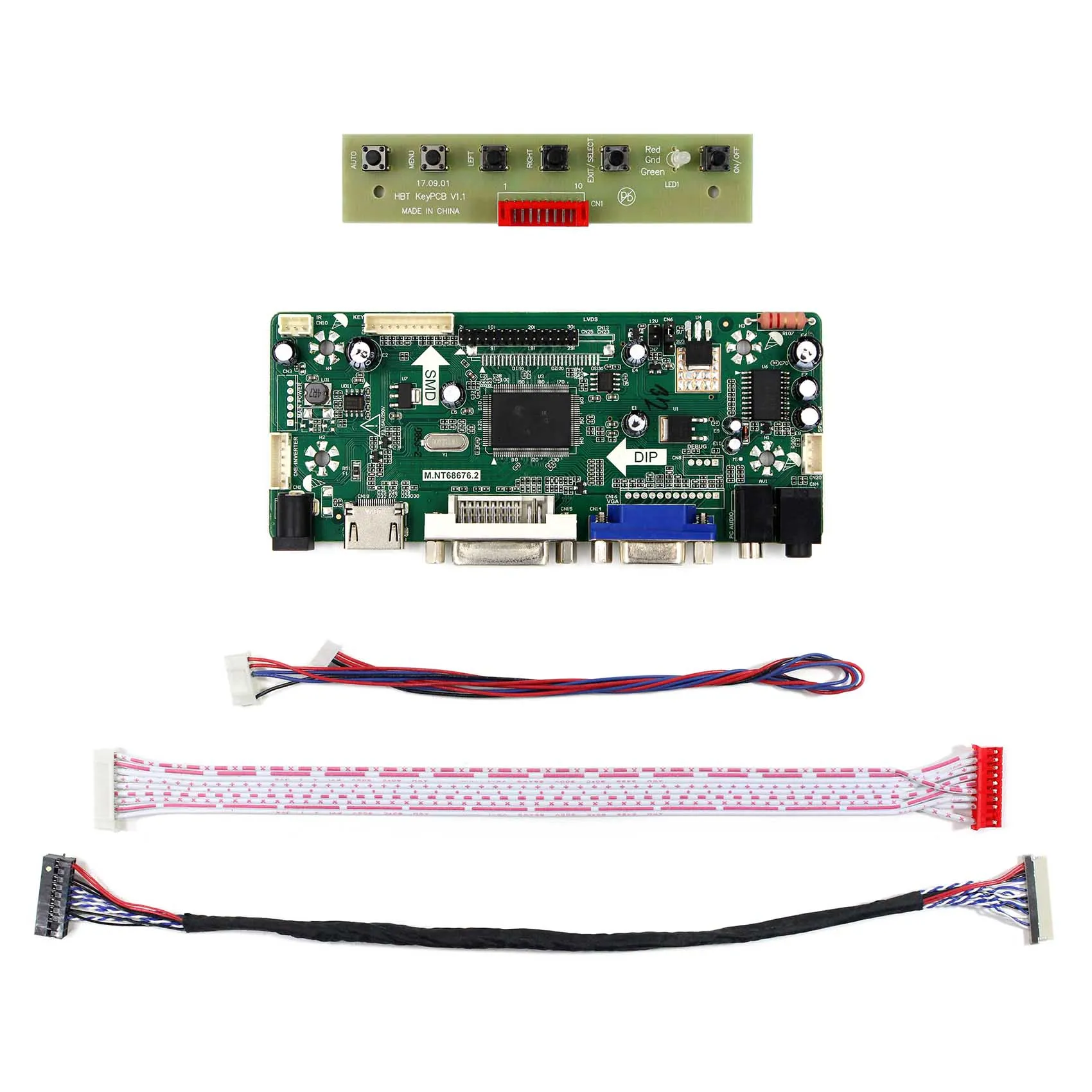 HDMI DVI VGA LCD Controller Board For 6.5/" G065VN01 V2 640x480 LCD Screen