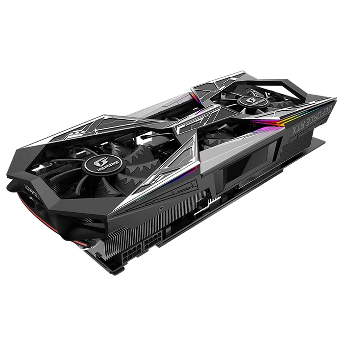 Оригинальная Красочная видеокарта iGame GeForce RTX 2070 Vulcan X OC для игр GDDR6 8G