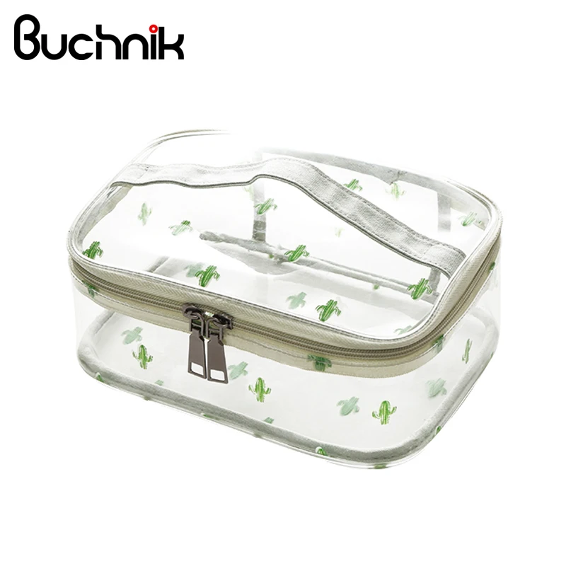 

PVC Women Wash Bag Travel Waterproof Make Up Organizer Case Multi-Size Cosmetic Storage Accessories Supplies Product