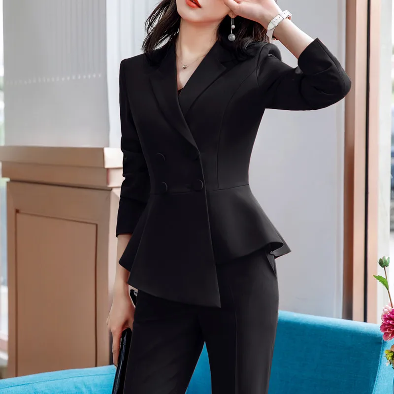 Naviu новые модные брюки костюмы для женщин профессиональная рабочая одежда небольшой аромат костюм платье униформа женская одежда