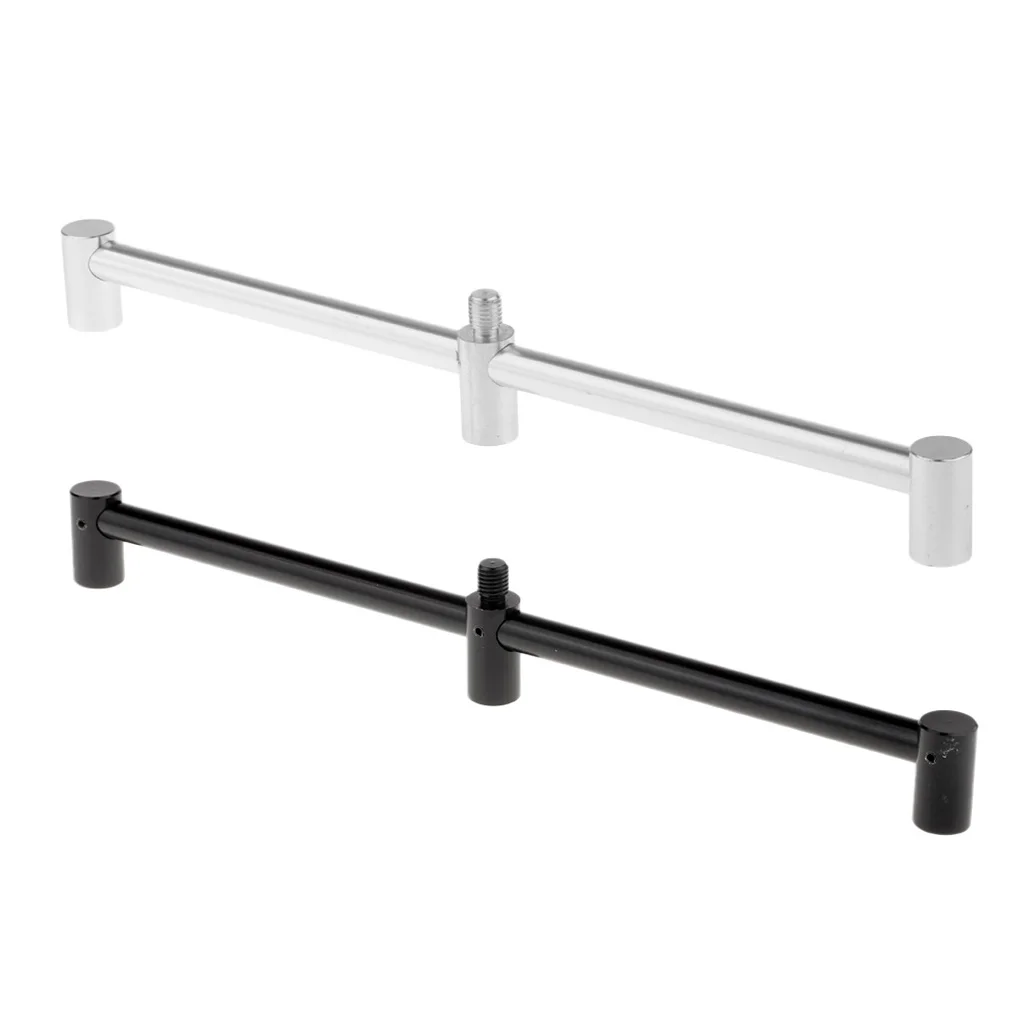 

2pcs 3 Rods Buzz Bar, 3 Rod Fixed Fishing Buzz Bar for Bite Alarm / Rod Holder / Bank Sticks