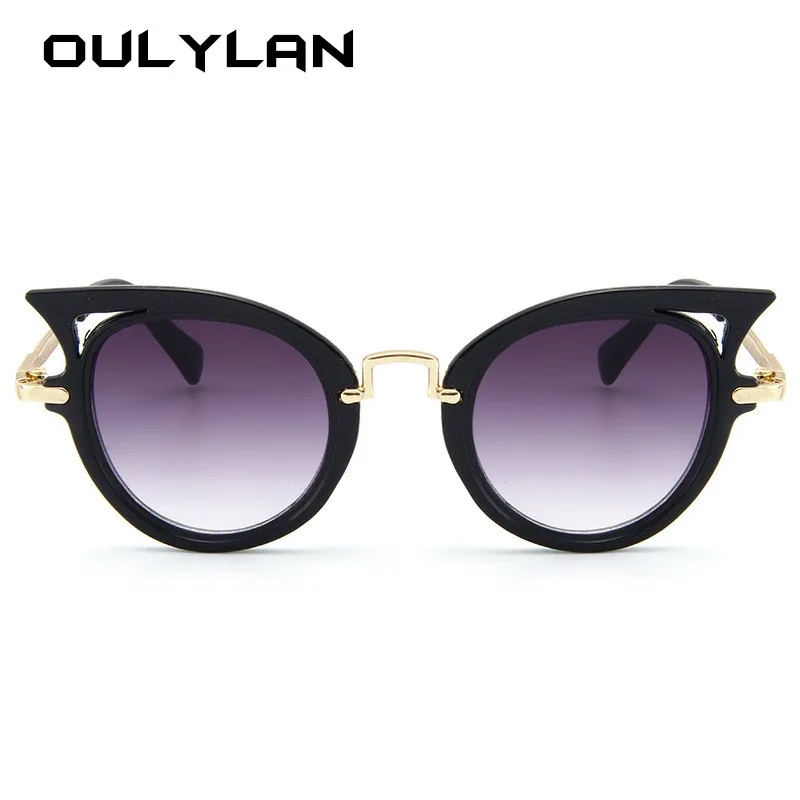 

Oulylan Cat Eye Kids Sunglasses Girls Brand Designer Sun Glasses Boys Outdoor Safety Glasses Frames Cute Children Eyewear UV400