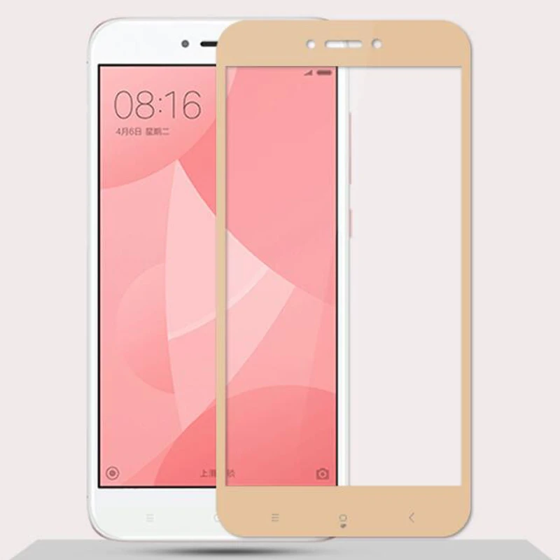 3D мягкий край Полное покрытие закаленное стекло для Xiaomi Redmi 4X Стекло защита