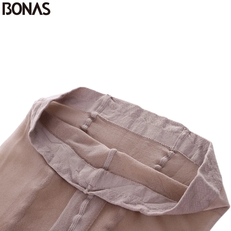 Женские дышащие колготки BONAS 15D водостойкие ультратонкие нейлоновые