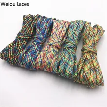 30 пар/лот) Weiou модные перламутровые блестящие шнурки, кроссовки, спортивная обувь, Рождественская обувь для бега, блестящие шнурки
